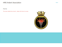 Tablet Screenshot of hmsardent.org.uk